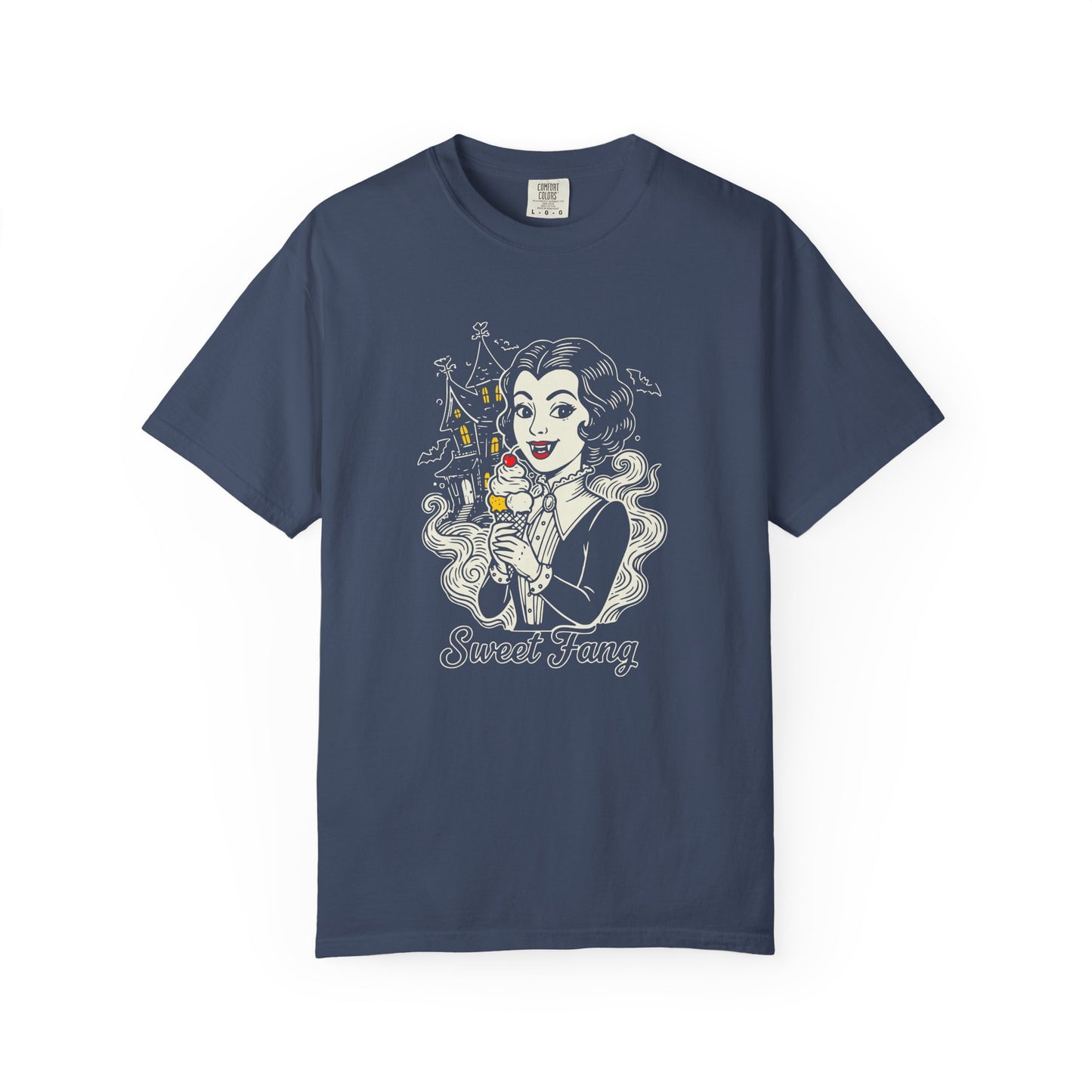 Sweet Fang Vampire Girl Graphic T-Shirt