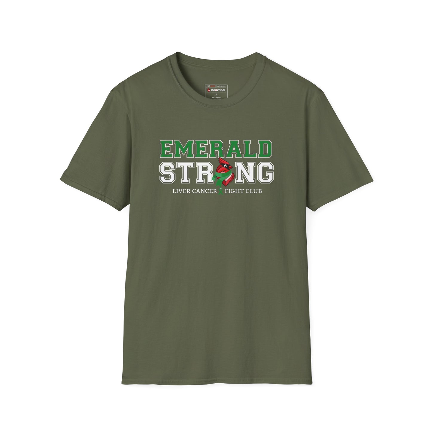 Emerald Strong T-Shirt — Liver Cancer Fight Club Awareness Tee