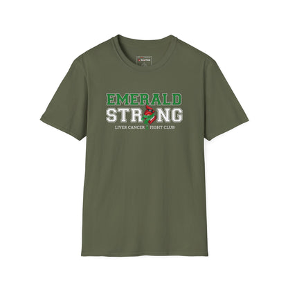 Emerald Strong T-Shirt — Liver Cancer Fight Club Awareness Tee