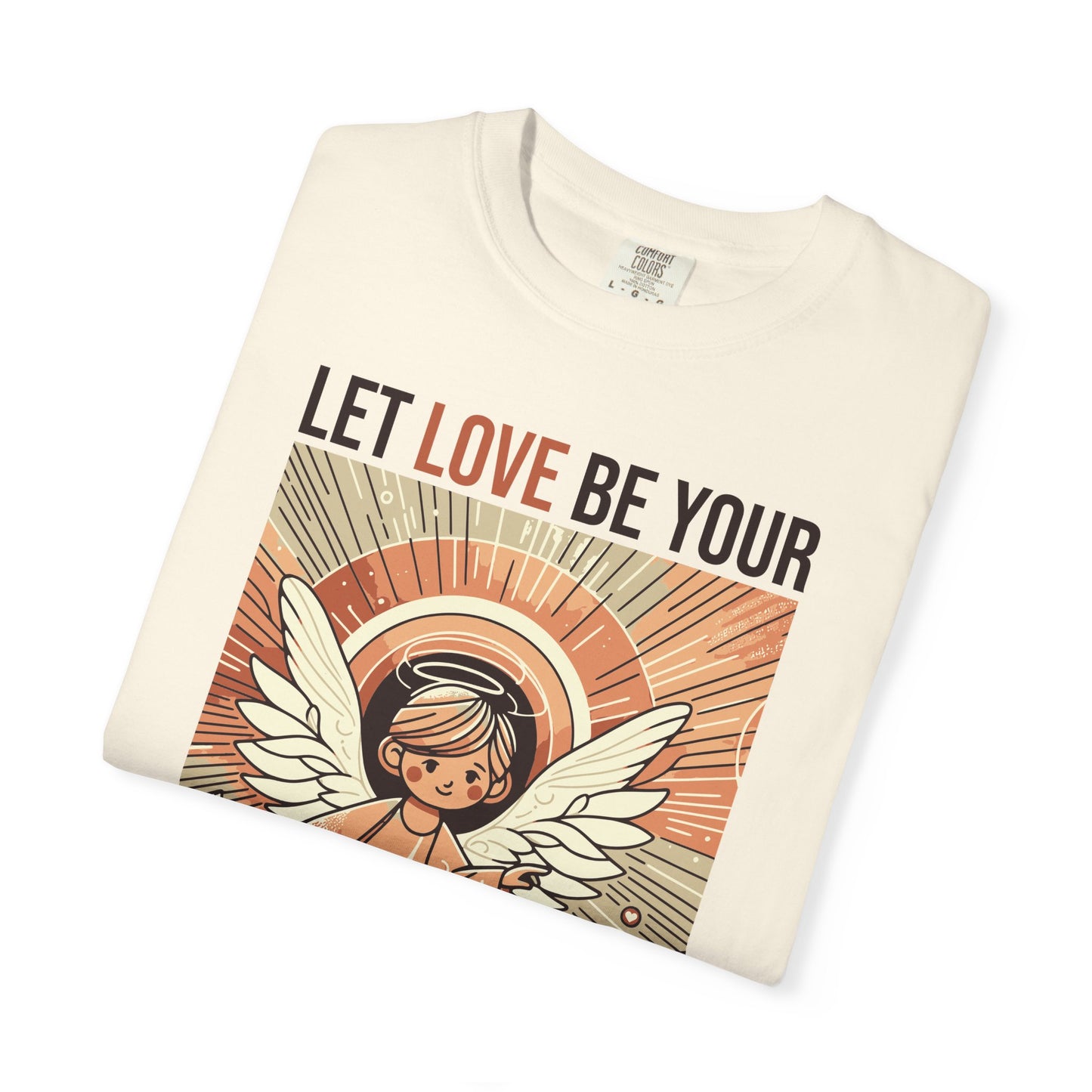 Let Love Be Your Guiding Light T-Shirt — Angelic Inspirational Graphic Tee