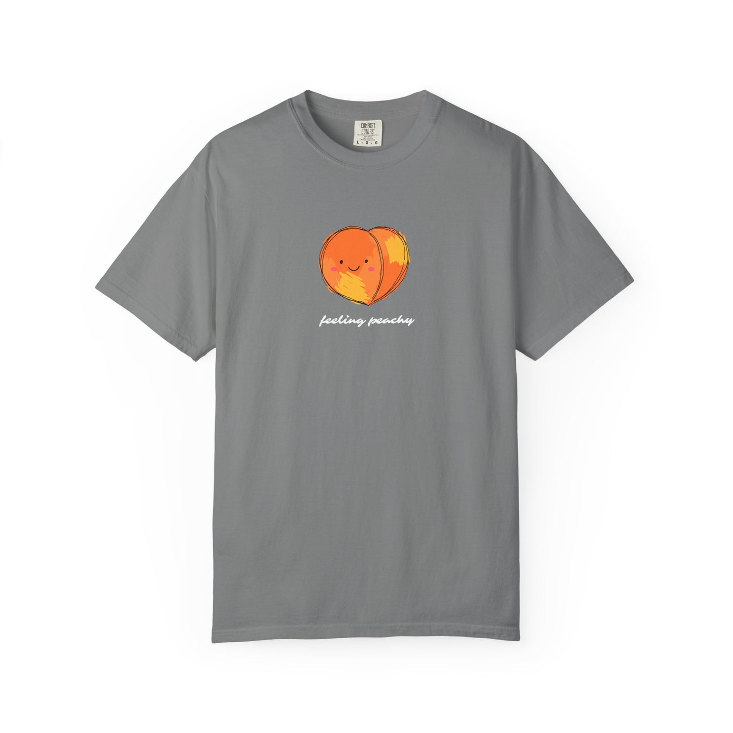 "Feeling Peachy" T-Shirt — Cute Kawaii Peach Graphic Tee