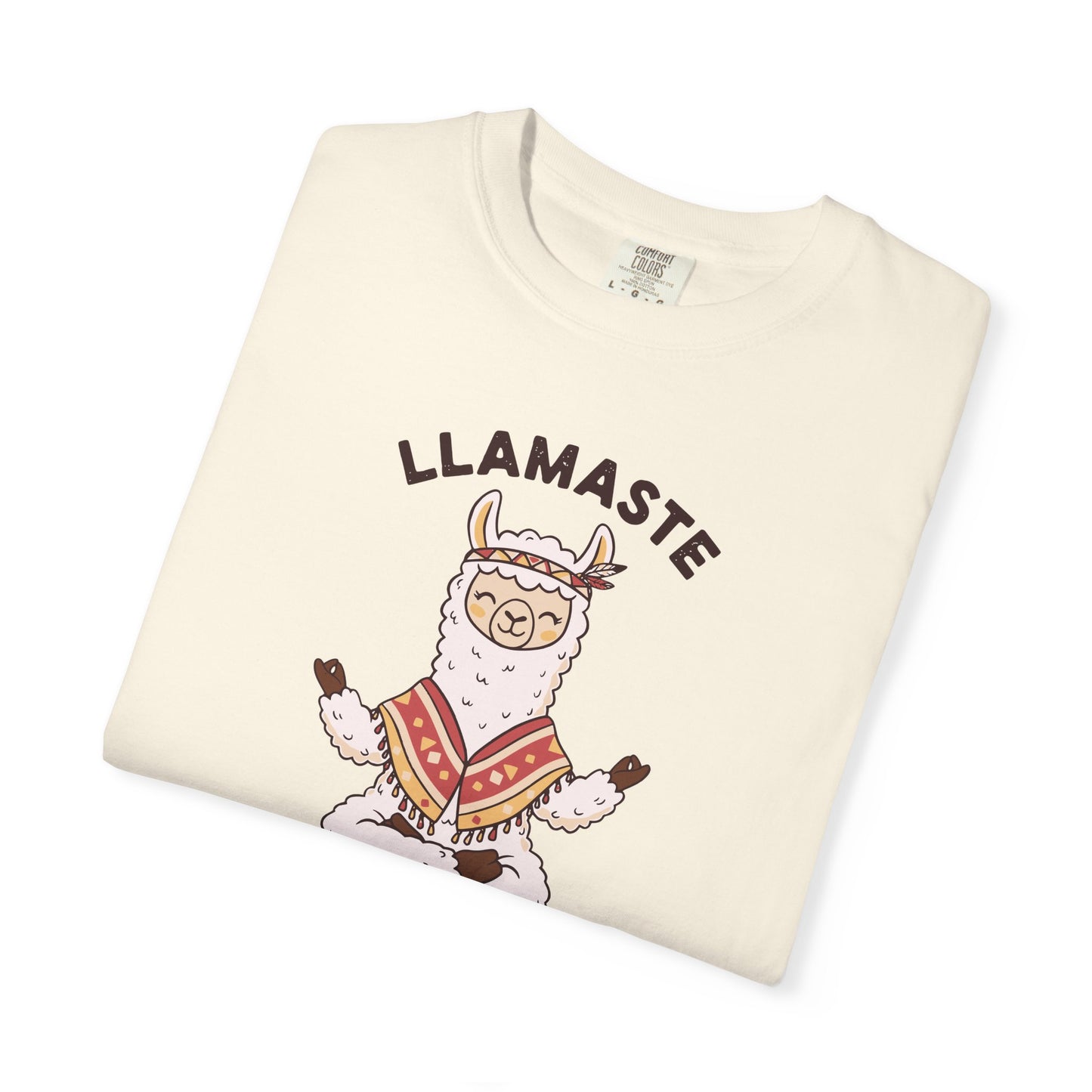 Llamaste Yoga Llama T-Shirt — Funny Meditation Unisex Tee