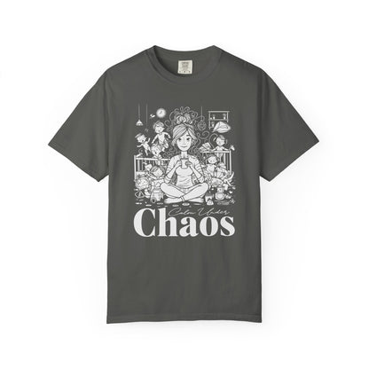 "Calm Under Chaos" T-Shirt — Mom Life Chaos Graphic Tee