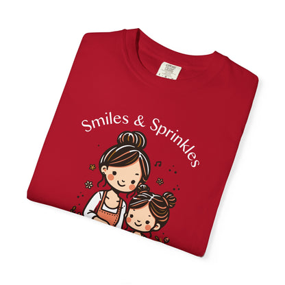 "Smiles & Sprinkles" T-Shirt - Baking Mom and Child Tee