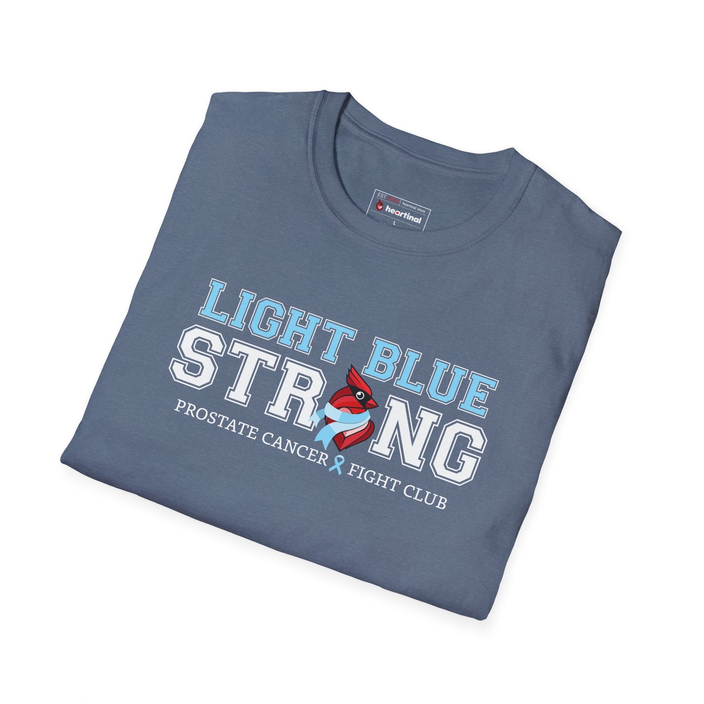 Light Blue Strong - Prostate Cancer Awareness T-Shirt