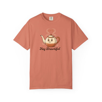 Hey Brewtiful - Coffee & Tea Lovers Cozy T-shirt