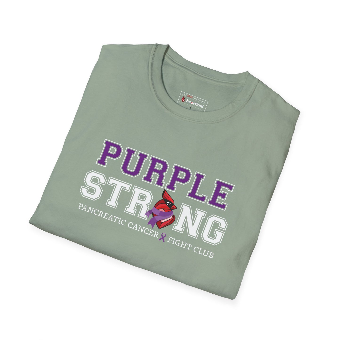 Purple Strong T-Shirt — Pancreatic Cancer Awareness Support Tee
