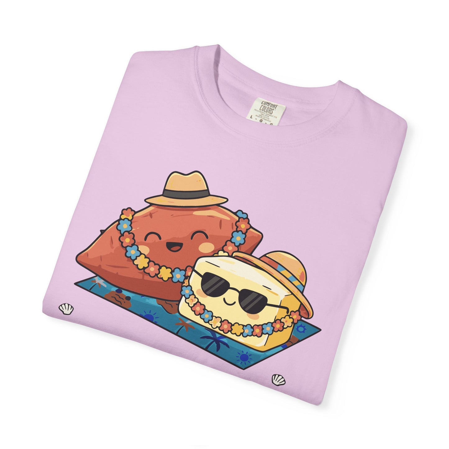 "On vacation? I sure yam!" Couples Tee — Cute Yam Butter Summer Vacation Vibes T-Shirt