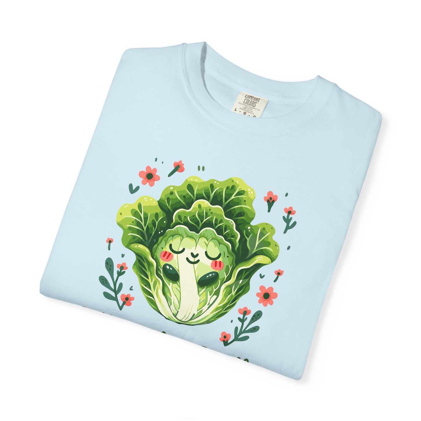 Lettuce Sleep Quietly T-Shirt — Cute Sleeping Lettuce Graphic Tee