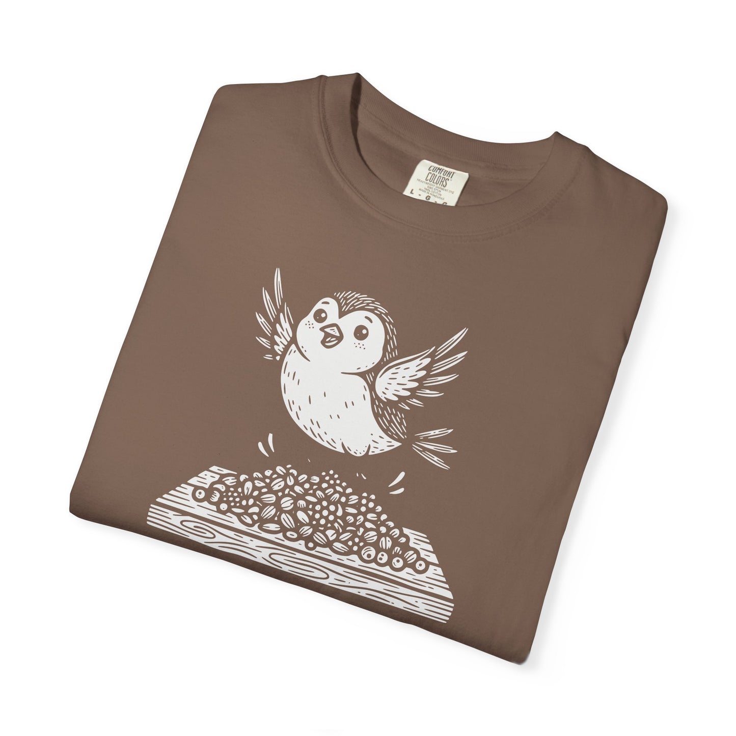 "Seed Me" Bird Watching T-Shirt - Funny Birder Gift - Bird Lover Humor