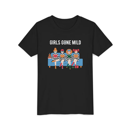"Girls Gone Mild" Youth Tee – Cute Reading Club Graphic T-Shirt