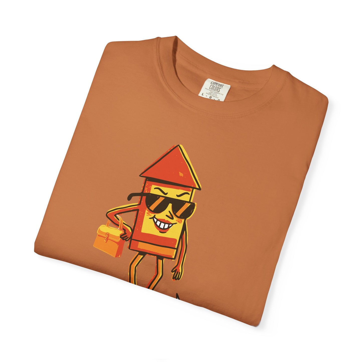 "I’m a Firecracker" Cartoon T-Shirt —  Funny Explosive Persona Tee