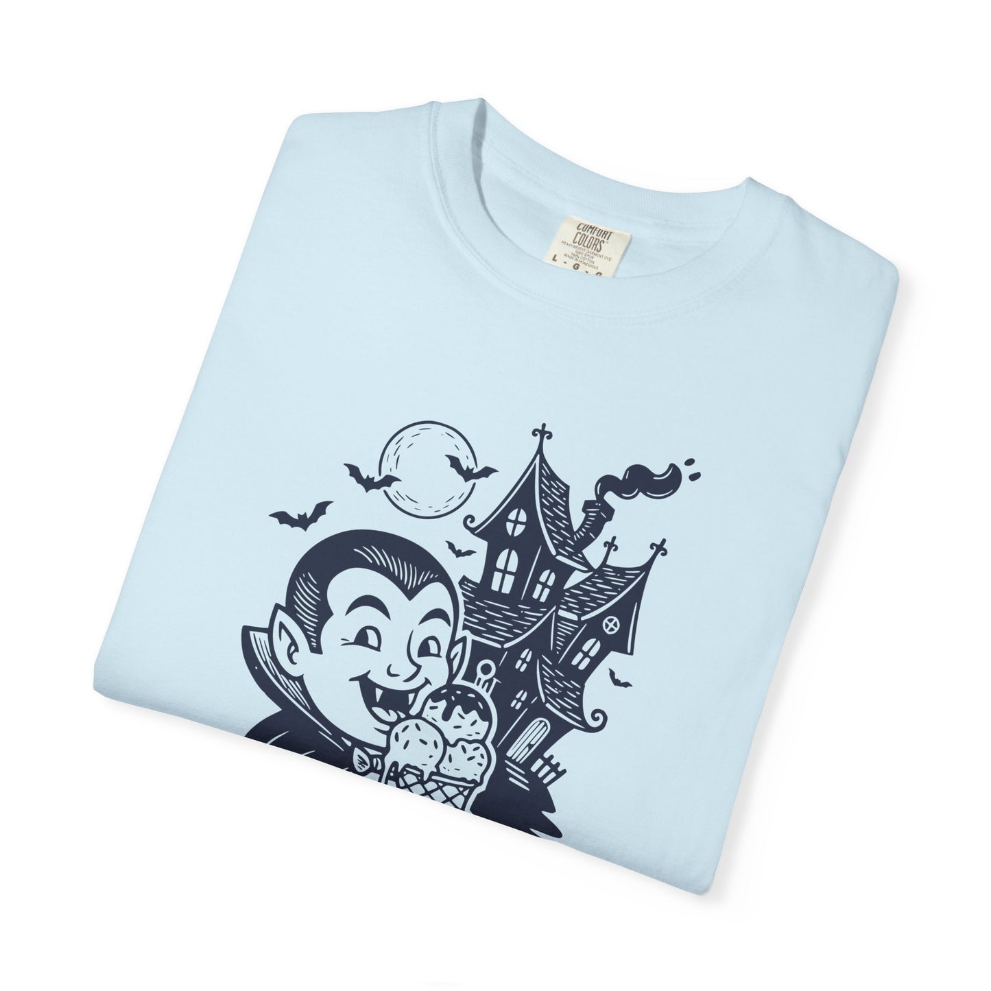 "Sweet Fang" Vampire Ice Cream Tee —  Halloween Graphic T-Shirt
