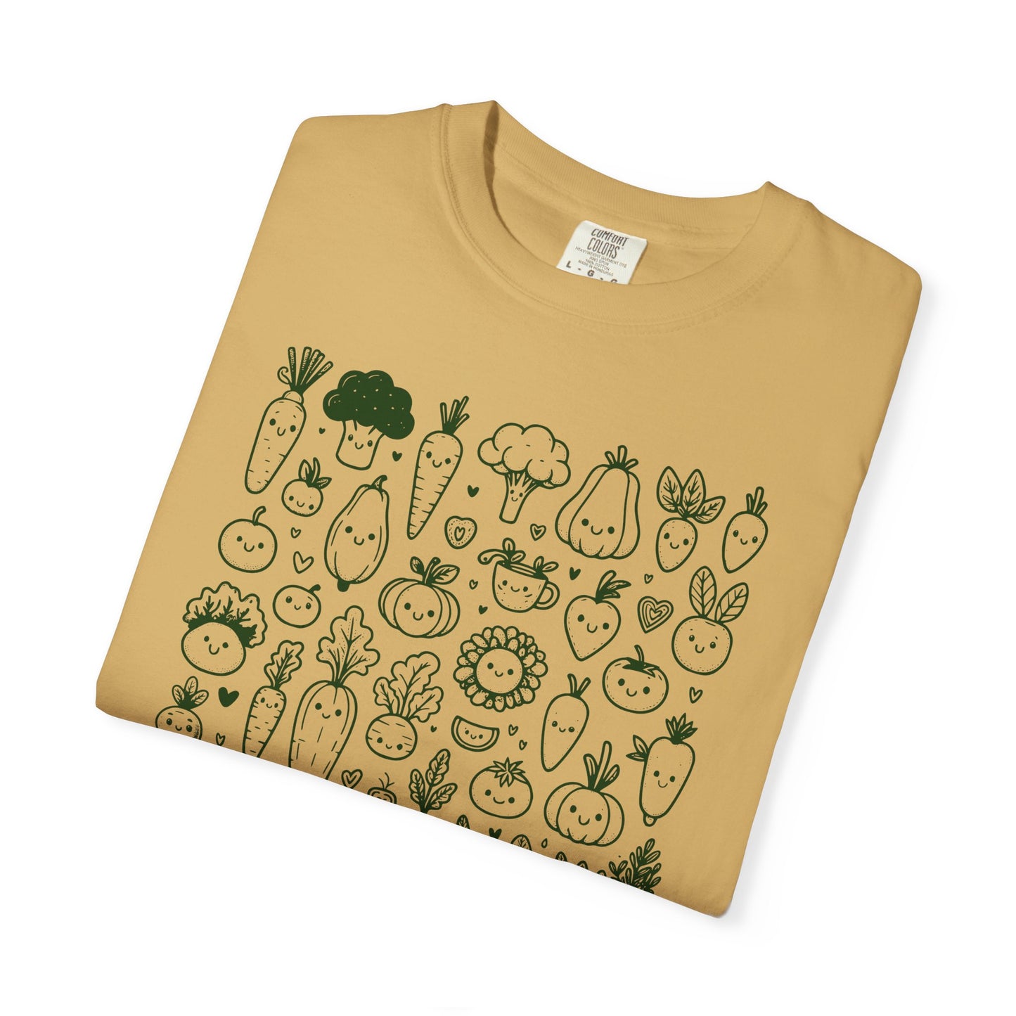 "Locally Grown: Plant Based & Good Taste" T-Shirt — Organic Vegan Farmer Garden Tee