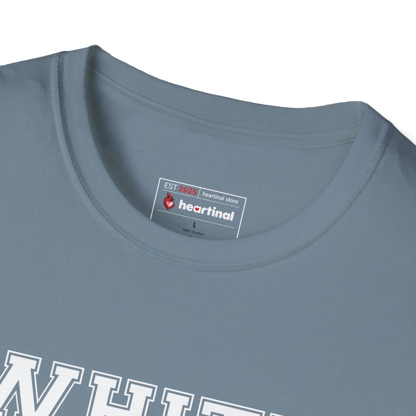 White Ribbon Strong T-Shirt — Lung Cancer Fight Club Awareness Tee