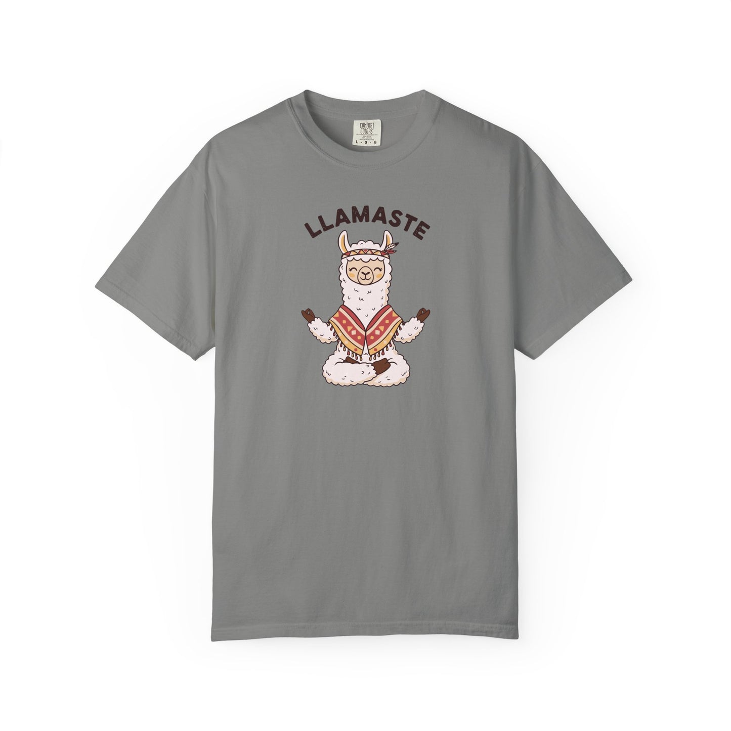 Llamaste Yoga Llama T-Shirt — Funny Meditation Unisex Tee