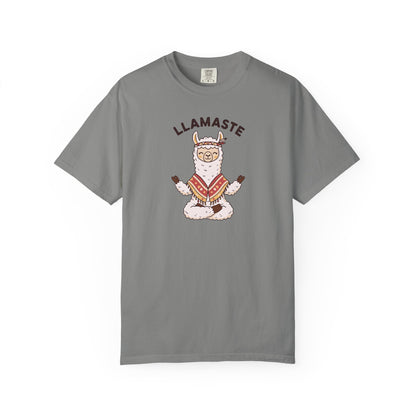 Llamaste Yoga Llama T-Shirt — Funny Meditation Unisex Tee