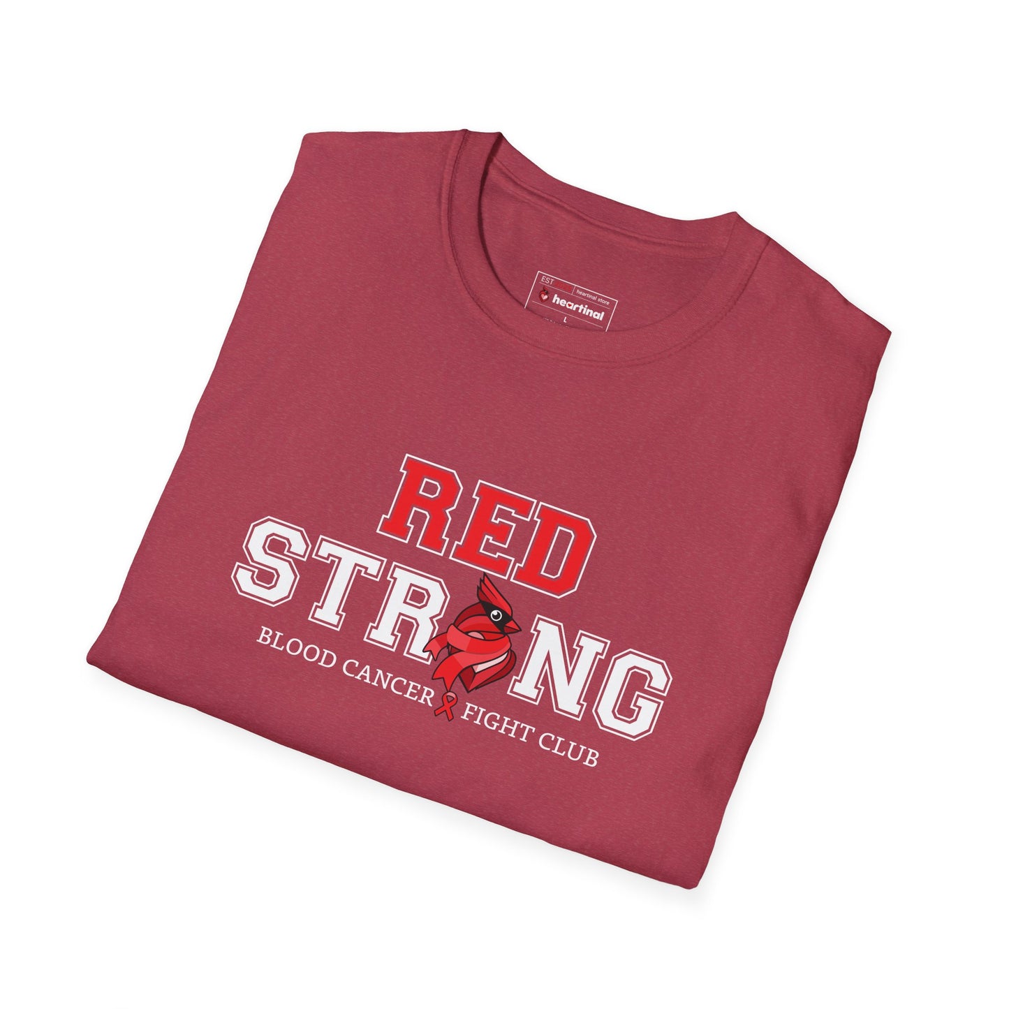 Red Strong T-Shirt — Blood Cancer Fight Club Awareness Tee
