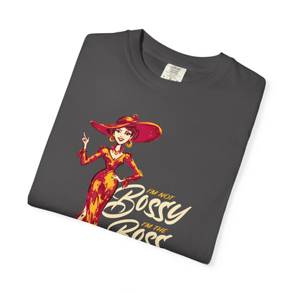 "I'm not Bossy, I'm the Boss" Graphic T-Shirt — Vintage Glam Lady Fashion Tee