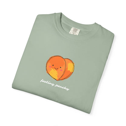 "Feeling Peachy" T-Shirt — Cute Kawaii Peach Graphic Tee