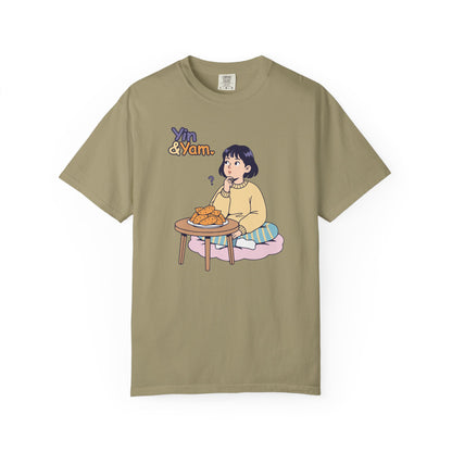 “Yin & Yam” T‑Shirt — Cute Unisex Fun Existential Snack Illustration Tee