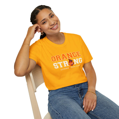 Orange Strong T-Shirt — Leukemia Cancer Fight Club Support Tee