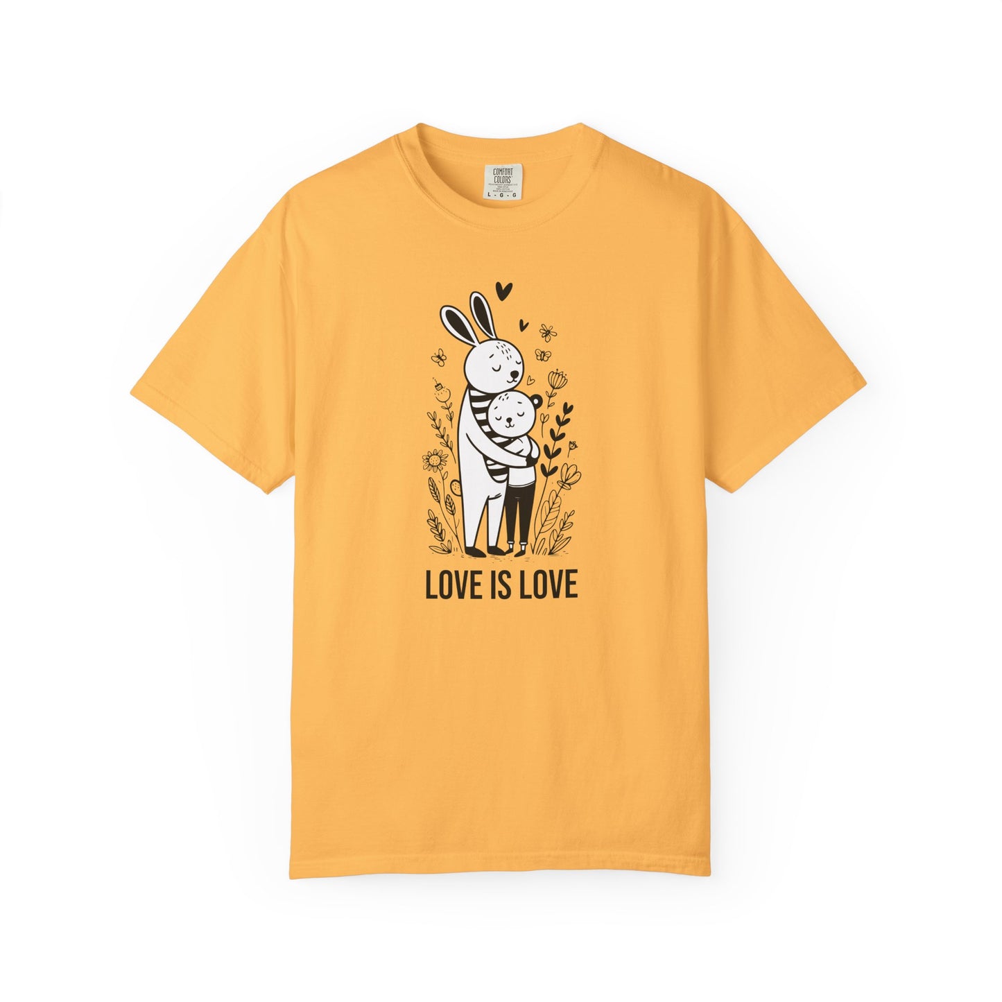 Love Is Love T-Shirt — Cute Unlimited Universal Love Illustration Tee