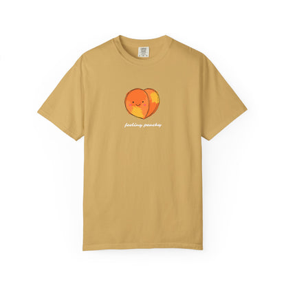 "Feeling Peachy" T-Shirt — Cute Kawaii Peach Graphic Tee