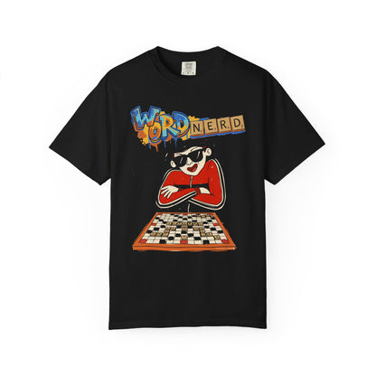 Word Nerd T-Shirt — Retro HipHop Scrabble Player Graphic Tee