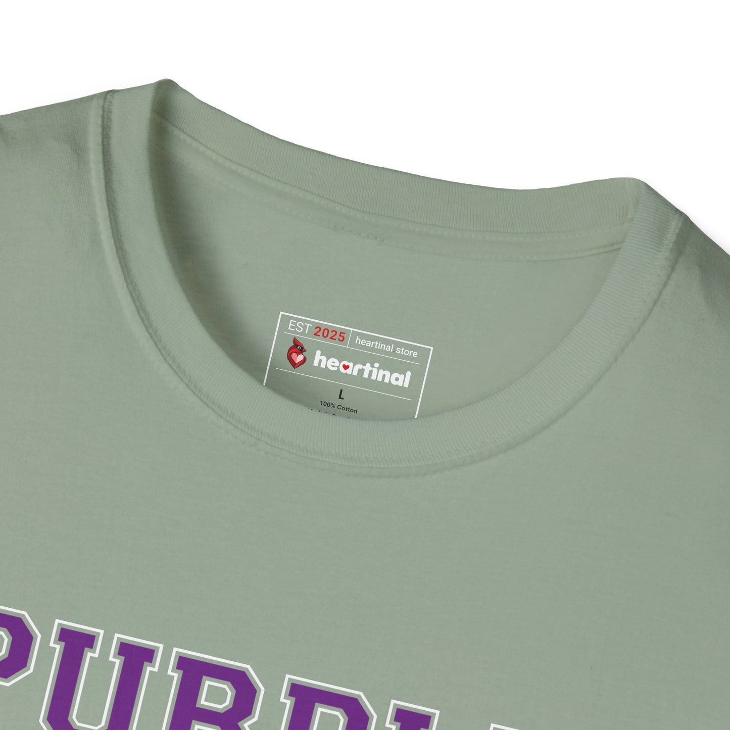 Purple Strong T-Shirt — Pancreatic Cancer Awareness Support Tee