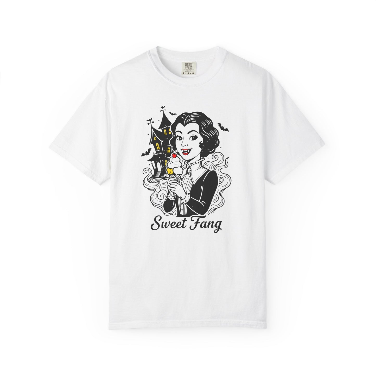 Sweet Fang Vampire Girl Graphic T-Shirt
