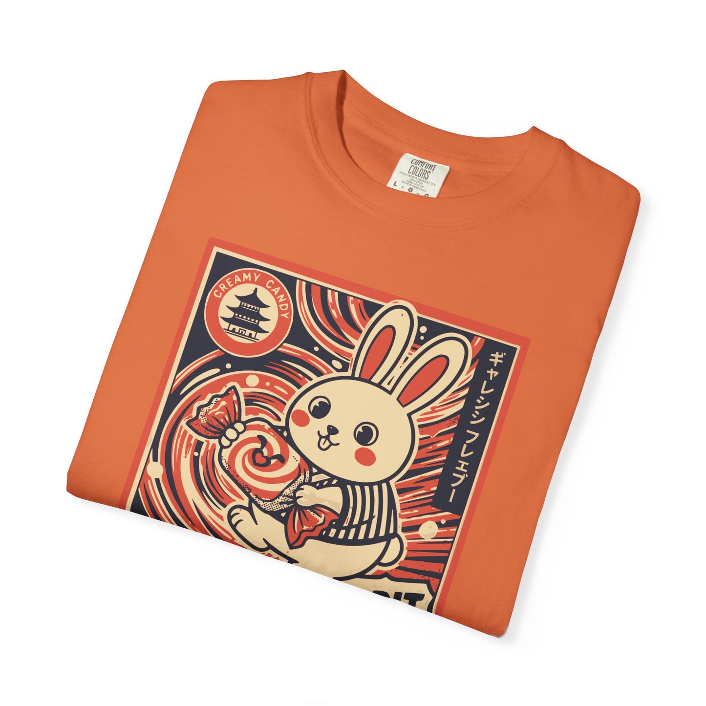 "Galaxy Rabbit" Milk Candy Graphic T-Shirt — Cute Japanese Anime Bunny Tee