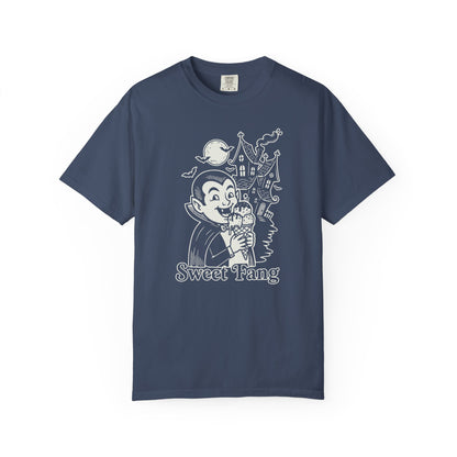 "Sweet Fang" Vampire Ice Cream Tee —  Halloween Graphic T-Shirt