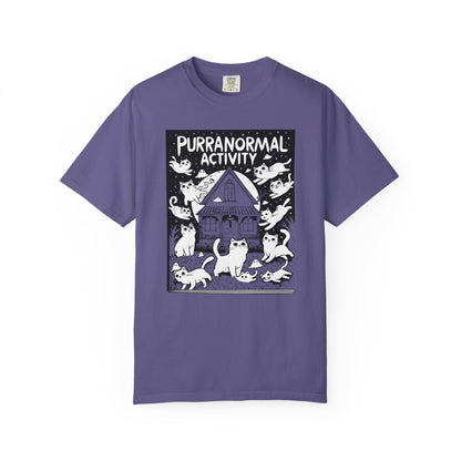 "Purranormal Activity" Cat T-Shirt — Spooky Paranormal Cat Lovers Graphic Tee