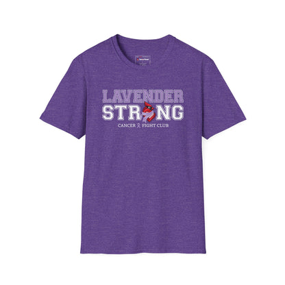 Lavender Strong T‑Shirt – Cancer Fight Club Awareness Tee