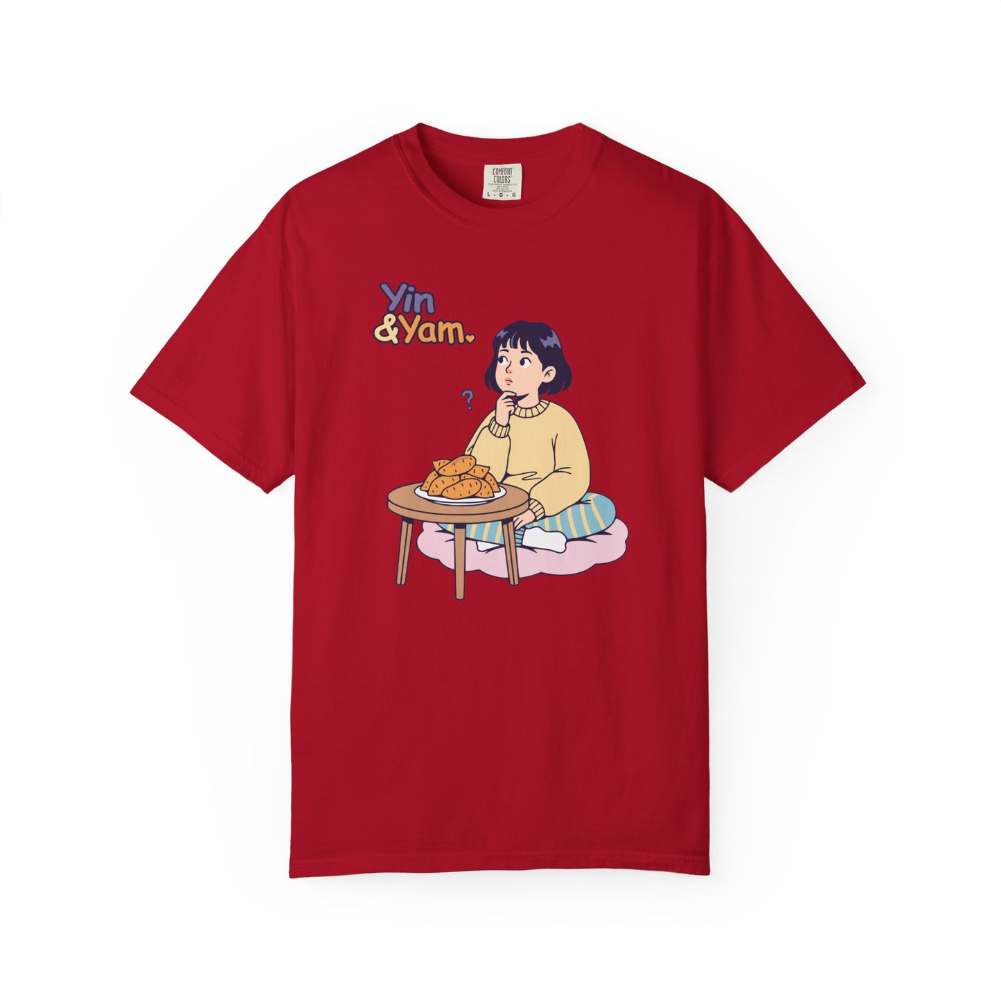 “Yin & Yam” T‑Shirt — Cute Unisex Fun Existential Snack Illustration Tee