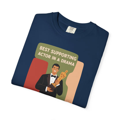 "Best Supporting Actor in a Drama" Couples Tee — Funny Award Winner Graphic T-Shirt