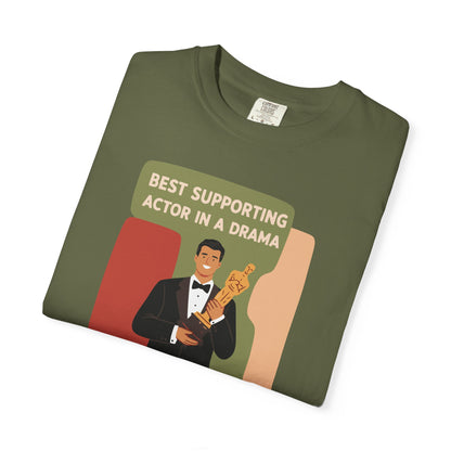 "Best Supporting Actor in a Drama" Couples Tee — Funny Award Winner Graphic T-Shirt