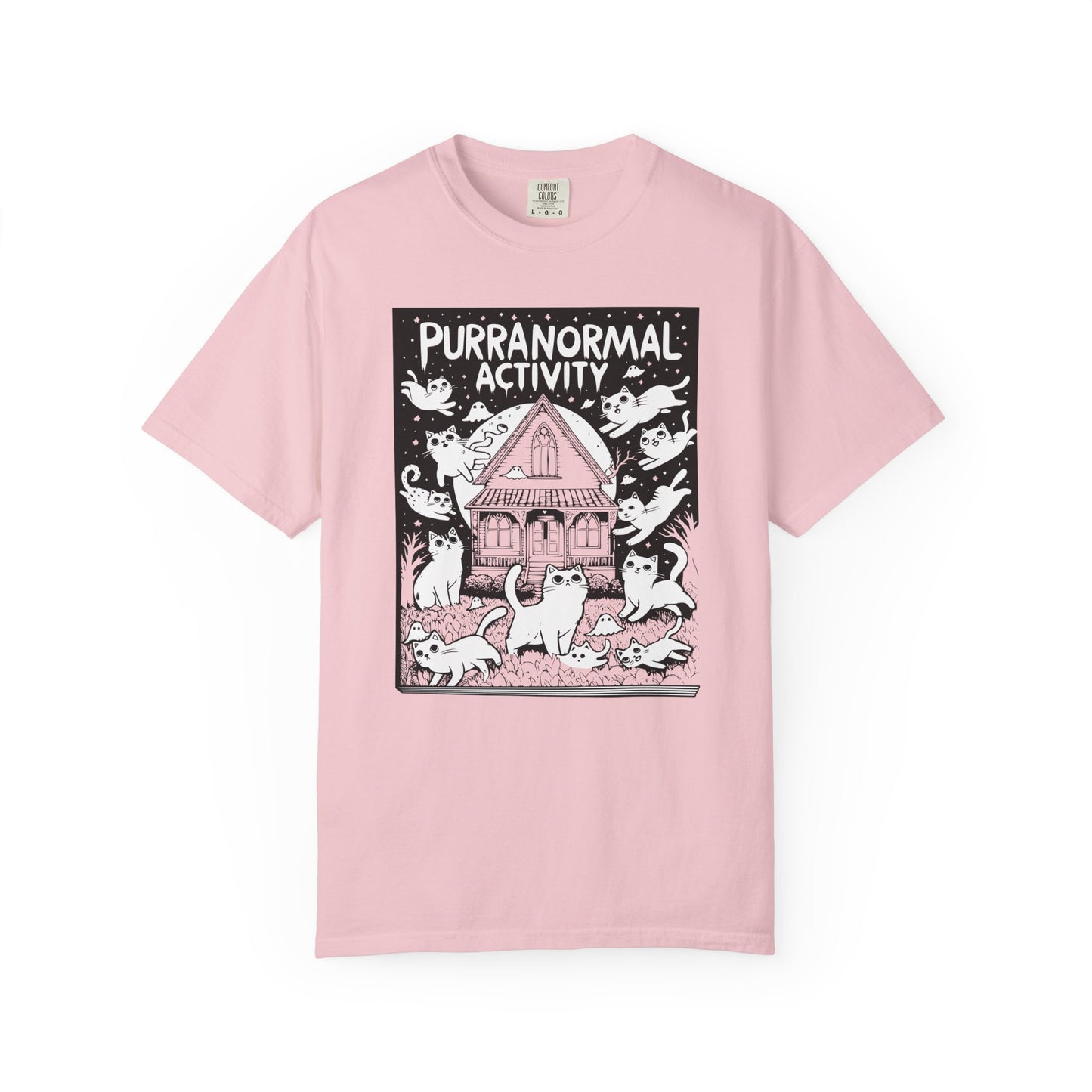 "Purranormal Activity" Cat T-Shirt — Spooky Paranormal Cat Lovers Graphic Tee
