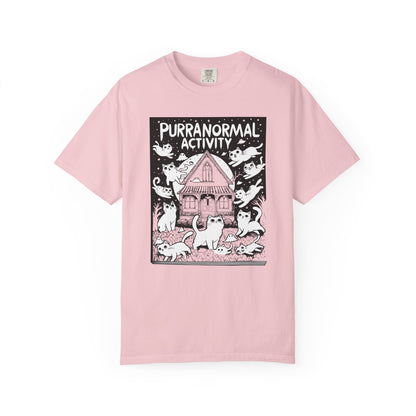"Purranormal Activity" Cat T-Shirt — Spooky Paranormal Cat Lovers Graphic Tee