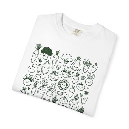 "Locally Grown: Plant Based & Good Taste" T-Shirt — Organic Vegan Farmer Garden Tee
