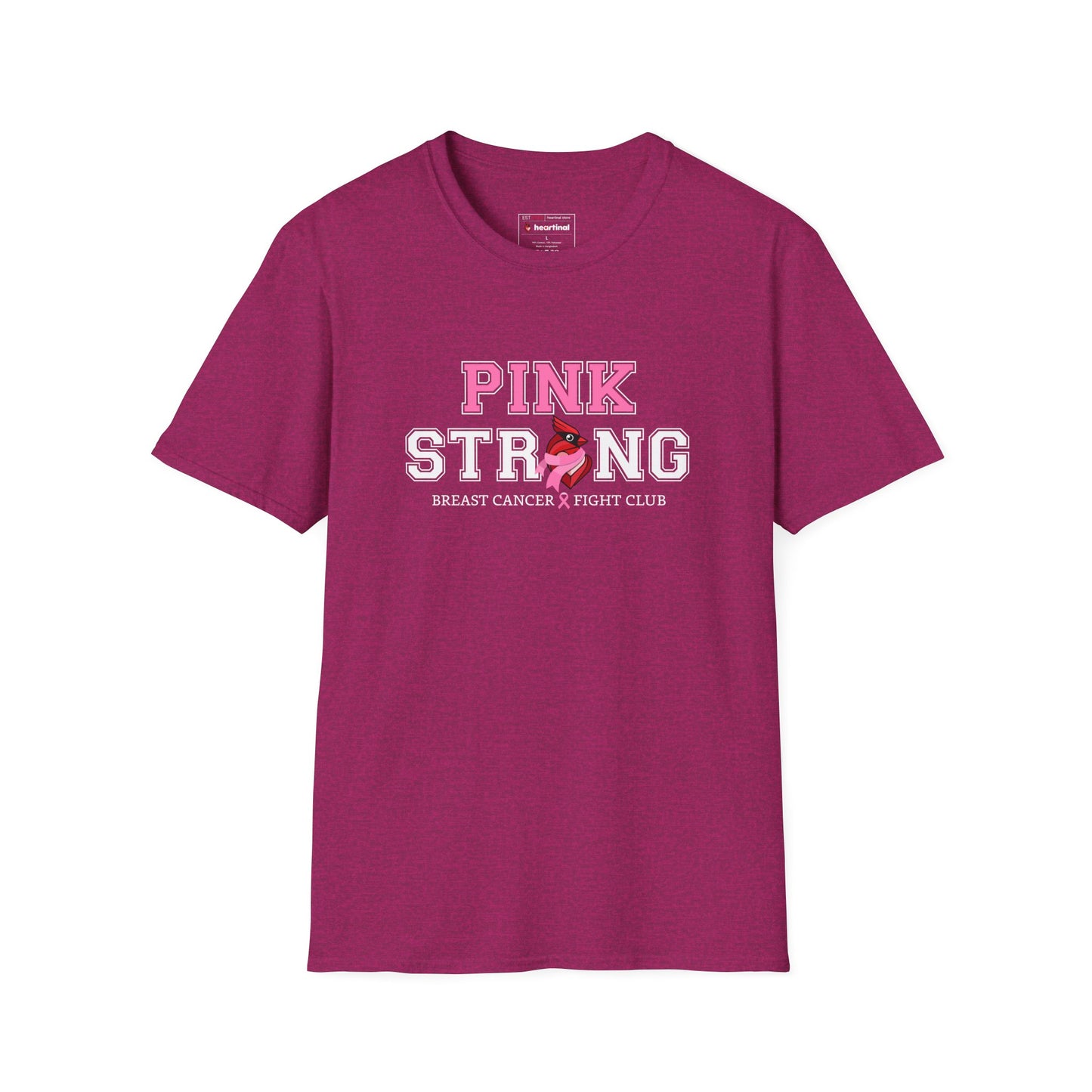 Pink Strong T-Shirt — Breast Cancer Fight Club Awareness Tee