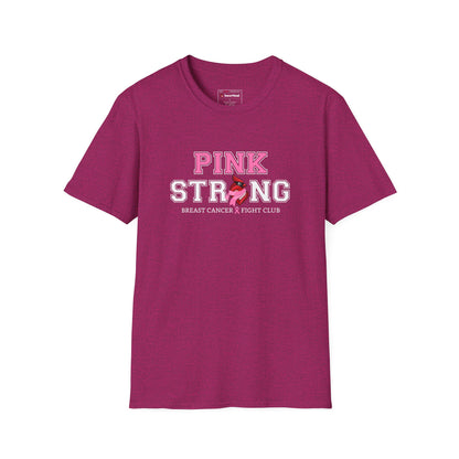 Pink Strong T-Shirt — Breast Cancer Fight Club Awareness Tee