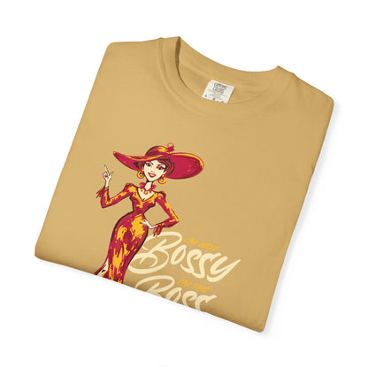 "I'm not Bossy, I'm the Boss" Graphic T-Shirt — Vintage Glam Lady Fashion Tee