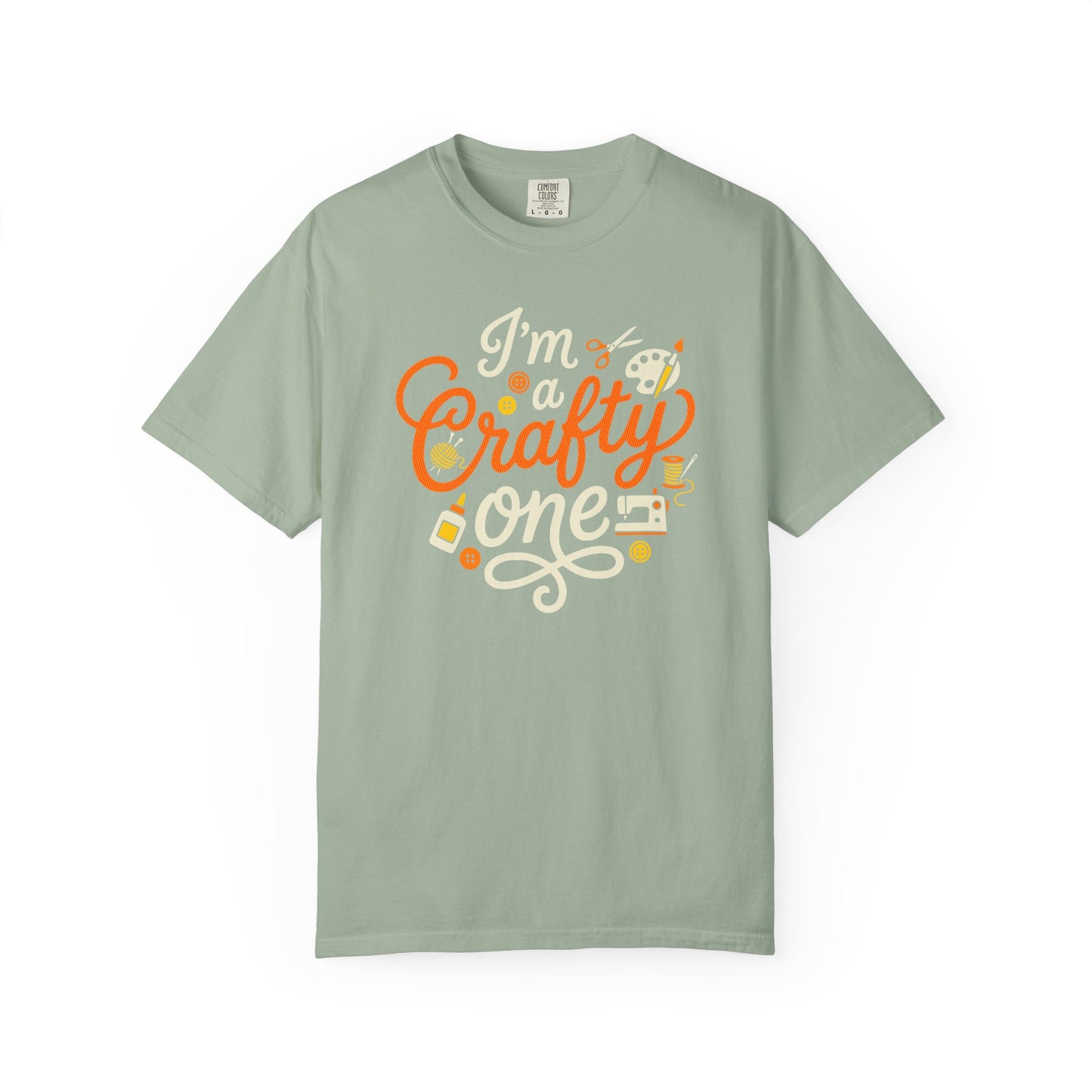 "I'm a Crafty One" T-Shirt —  Graphic Tee for Arts & Crafts Enthusiasts