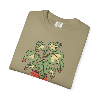 "I’m Rooting For You" Plant Lover Support T-Shirt — Cute Potted Plant Tee