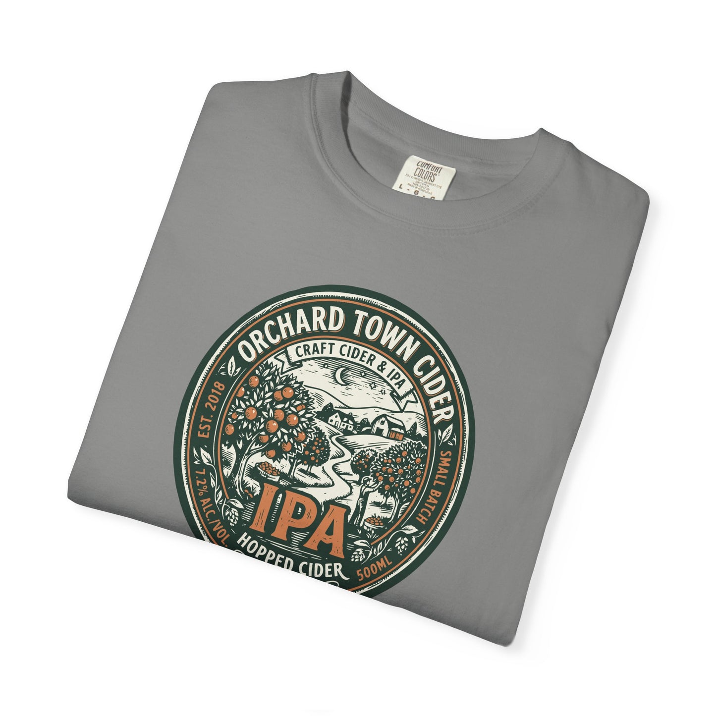 Orchard Town Cider IPA T-Shirt — Vintage Hopped Craft Beer Tee