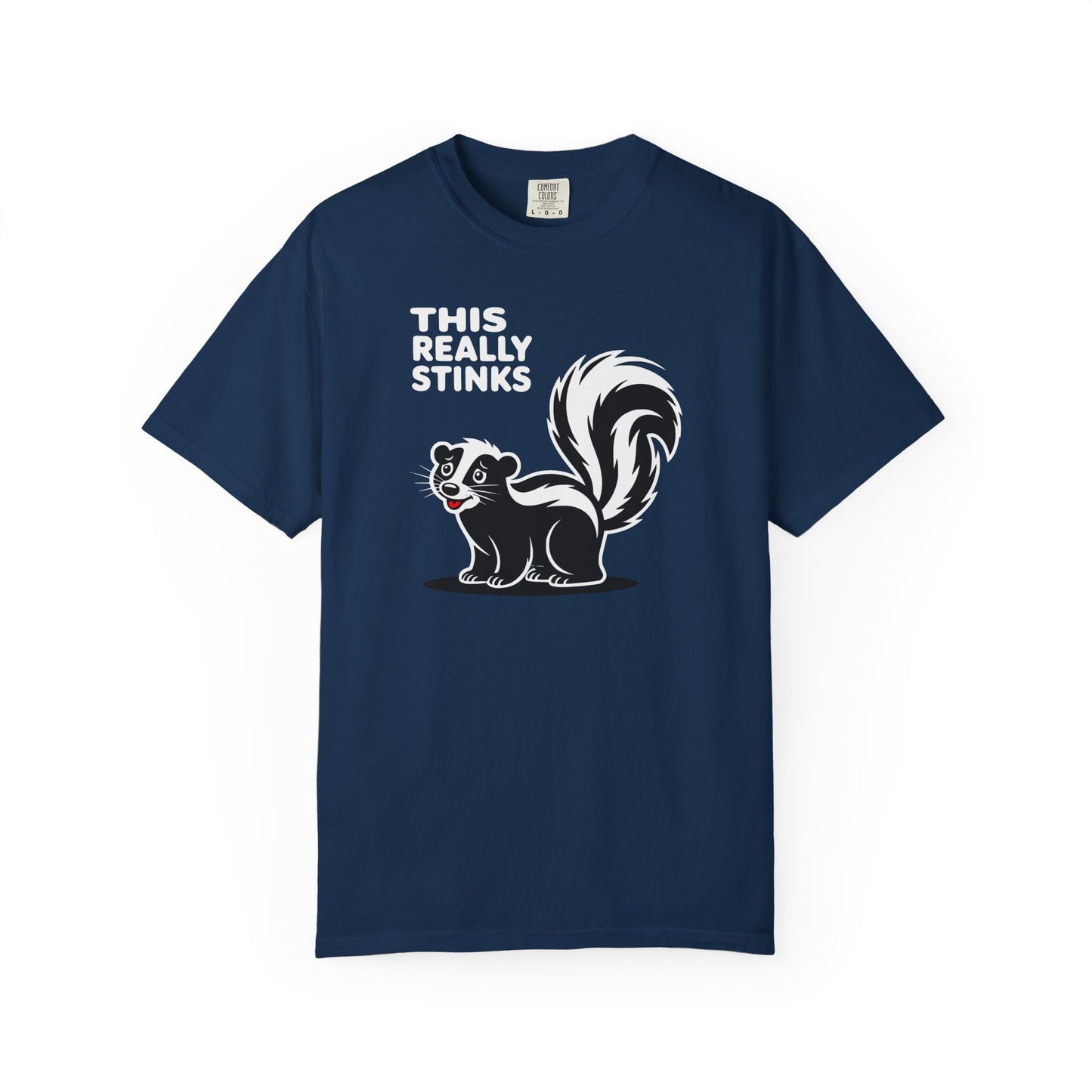 "This Really Stinks" Funny Vintage Animal Tee — Skunk Graphic T-Shirt