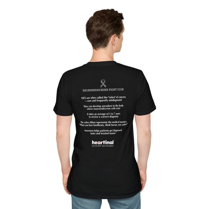 Zebra Strong T-Shirt — Neuroendocrine Cancer Fight Club Awareness Support Tee
