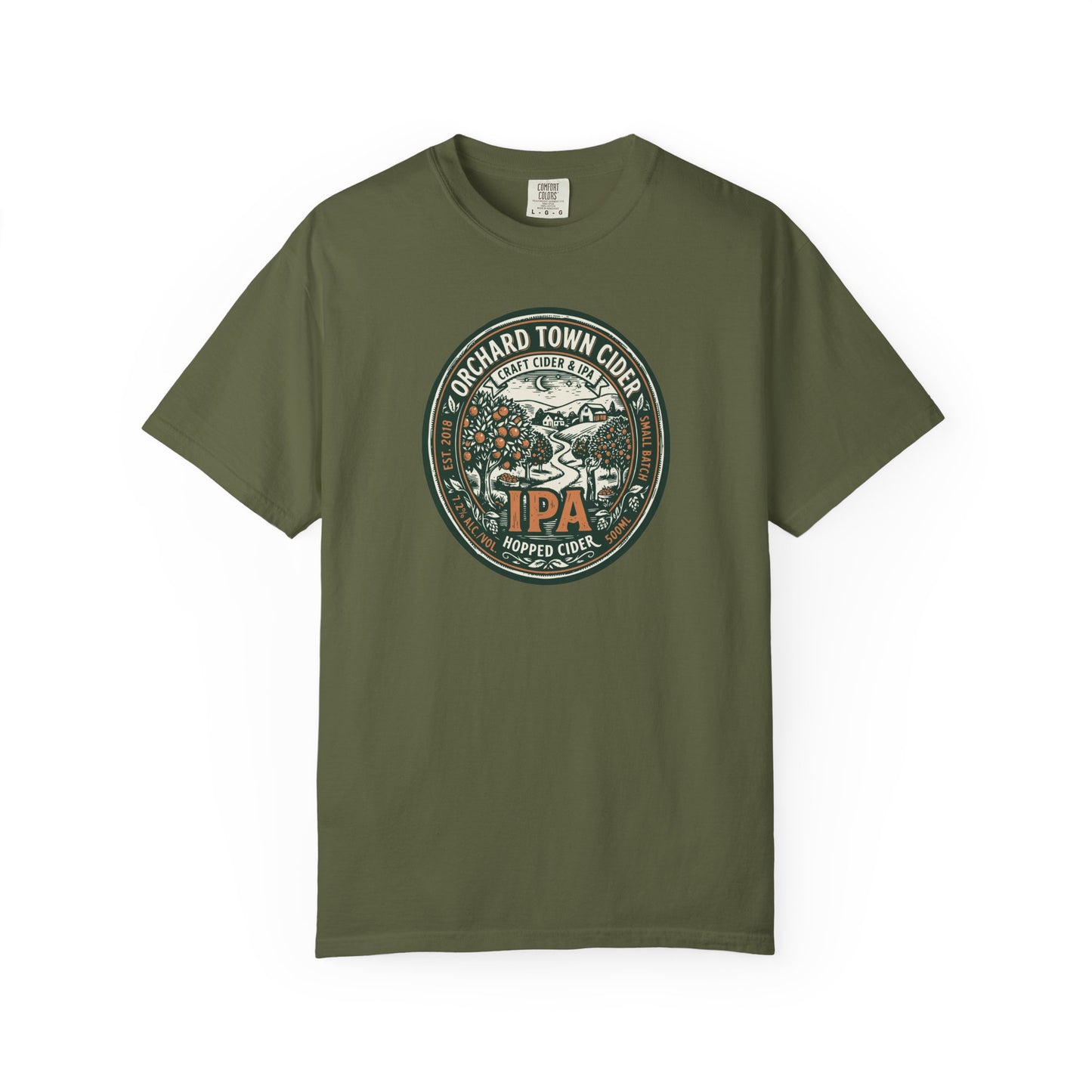 Orchard Town Cider IPA T-Shirt — Vintage Hopped Craft Beer Tee